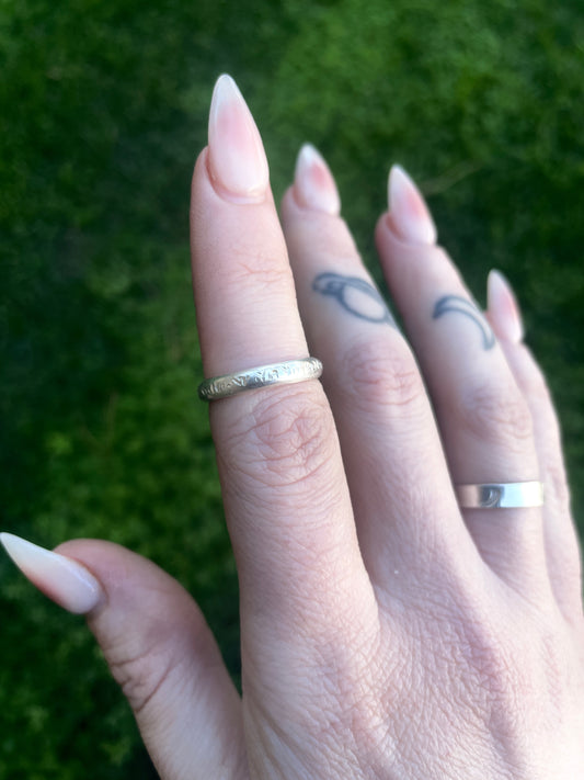 Simple Stacker Ring