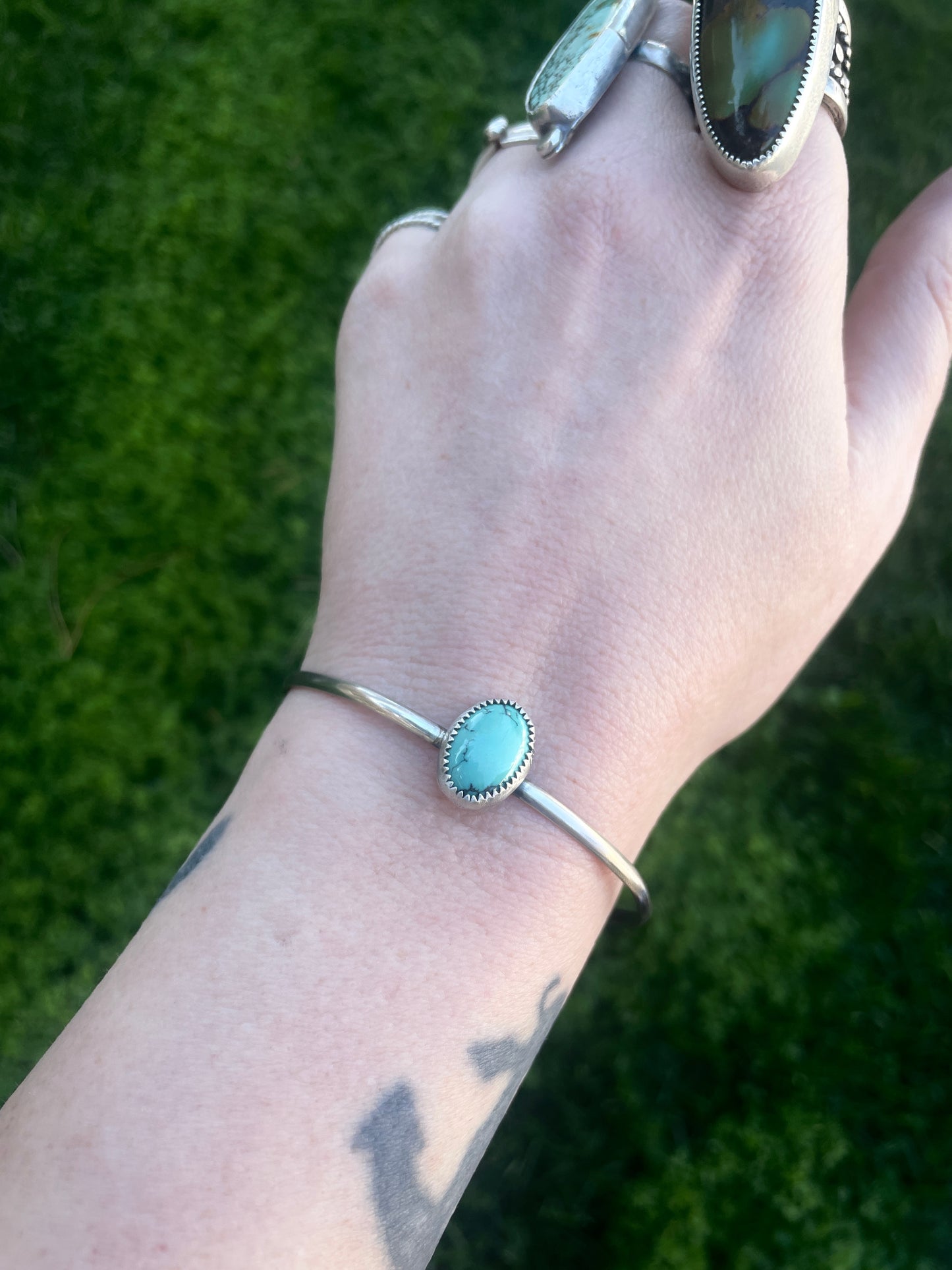 Turquoise Cuff - Size M/L