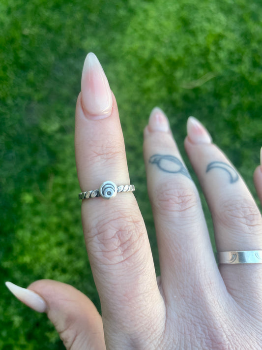 Moon Of My Life Alchemy Stacker Ring