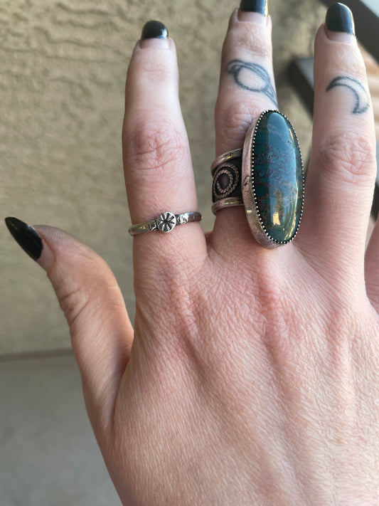 Starry Night Alchemy Stacker Ring