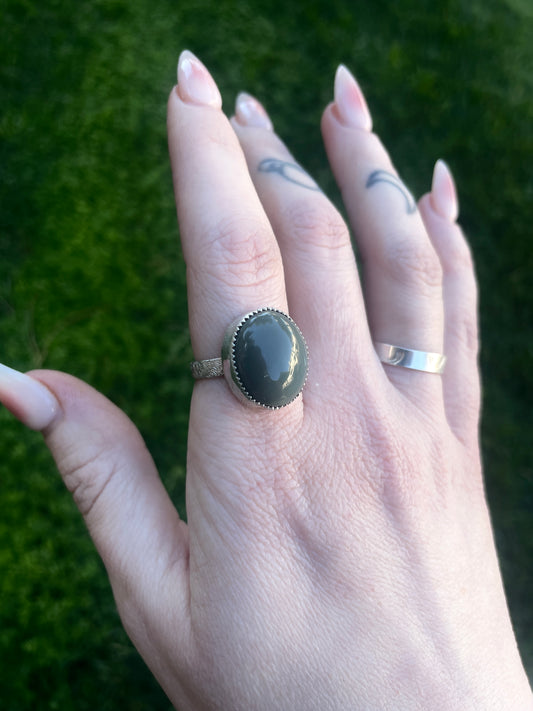Burns Green Obsidian