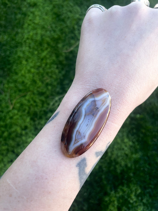 *Yoni* Lace Agate